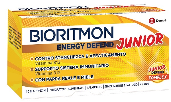 BIORITMON ENERGY DEFEND JUNIOR 10 FLACONCINI 10 ML - fitfarma.it
