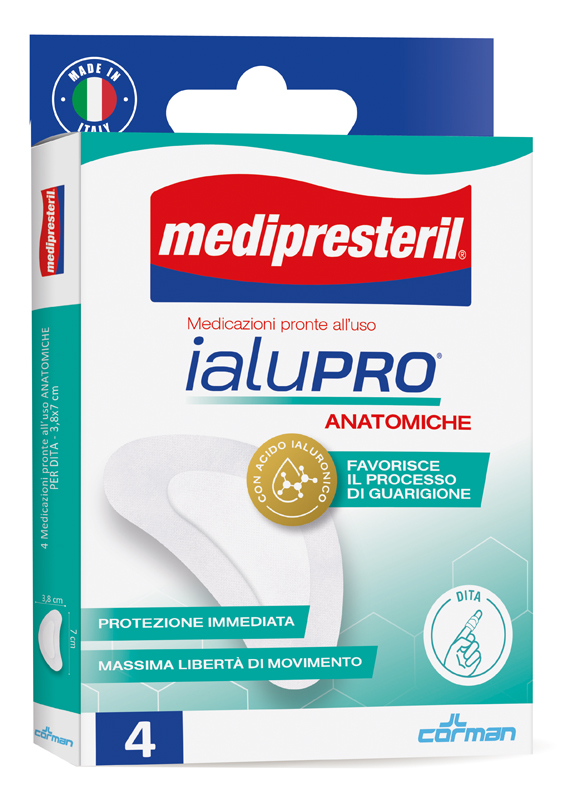 MEDIPRESTERIL IALUPRO DITA 3,8X7 CM 4 PEZZI - fitfarma.it