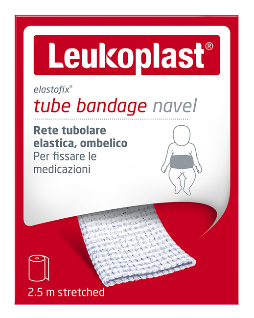 BENDA RETE ELASTOFIX LEUKOPLAST OMBELICO 2,50 M - fitfarma.it
