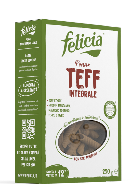 FELICIA PENNE TEFF INTEGRALE 250 G - fitfarma.it