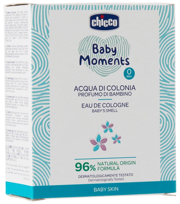 CHICCO BABY MOMENTS ACQUA COLONIA BABY DELICATE 100 ML - fitfarma.it
