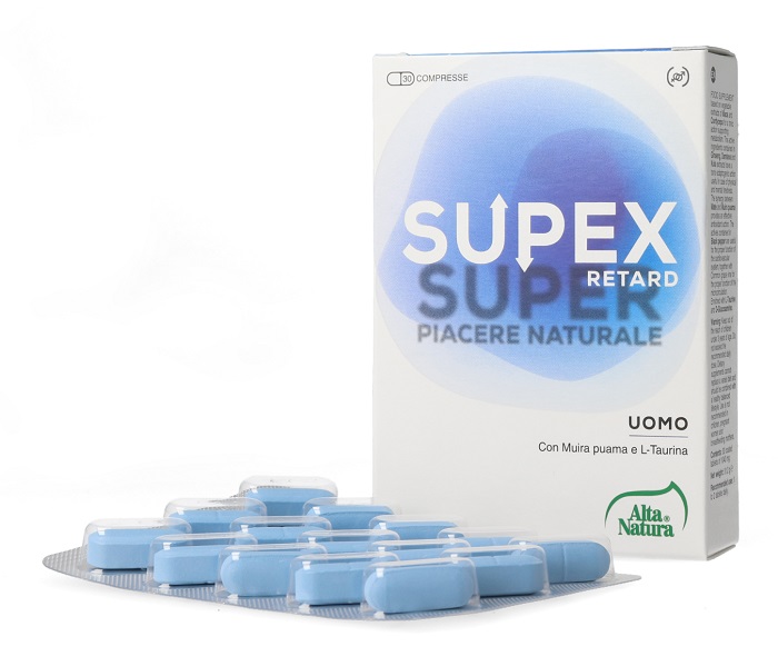 SUPEX RETARD UOMO 30 COMPRESSE - fitfarma.it