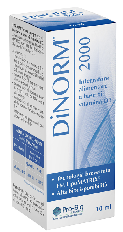 DINORM 2000 GOCCE 10 ML - fitfarma.it