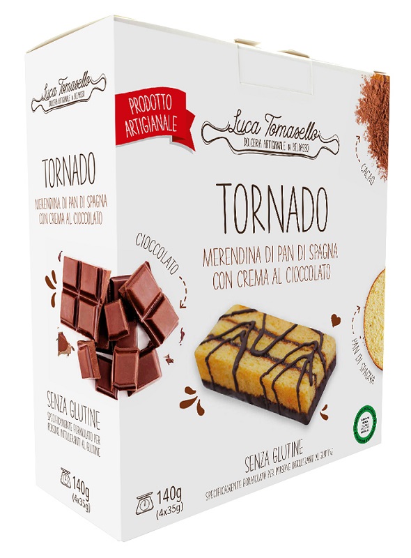 TORNADO MERENDINA AL CIOCCOLATO 140 G - fitfarma.it