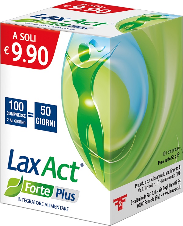 LAX ACT FORTE PLUS 100 COMPRESSE - fitfarma.it