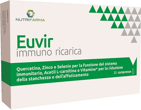 EUVIR IMMUNO RICARICA 20 COMPRESSE - fitfarma.it