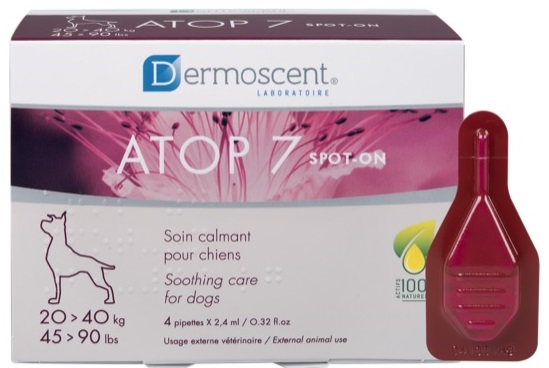 ATOP 7 SPOT-ON DOGS&CATS 20-40 KG 4 PIPETTE X 2,4 ML - fitfarma.it