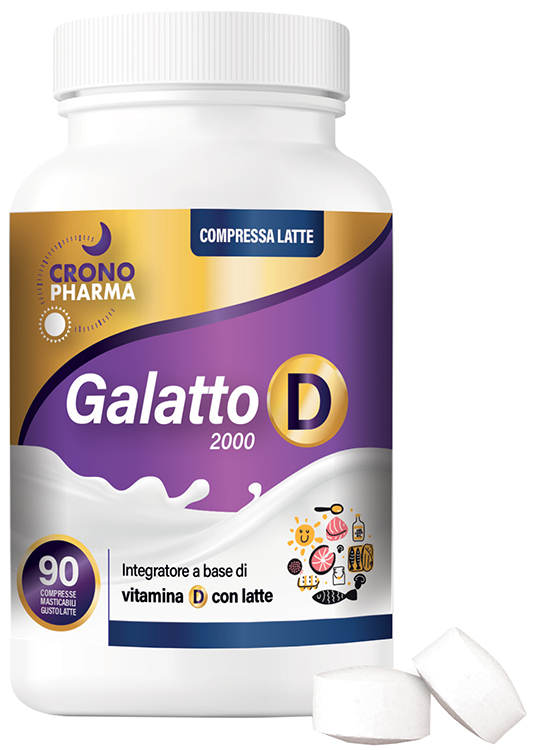 GALATTO D 2000 90 COMPRESSE - fitfarma.it