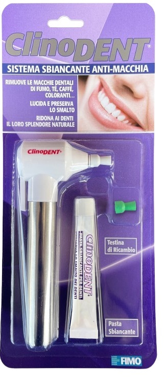 CLINODENT SISTEMA SBIANCANTE ANTIMACCHIA - fitfarma.it