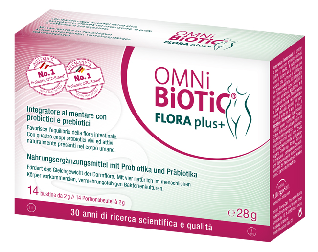 OMNI BIOTIC FLORA PLUS+ 14 BUSTINE DA 2 G - fitfarma.it