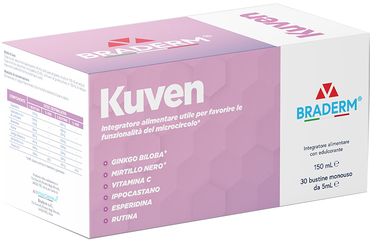 KUVEN LIQUIDO 30 BUSTINE DA 5 ML BRADERM - fitfarma.it