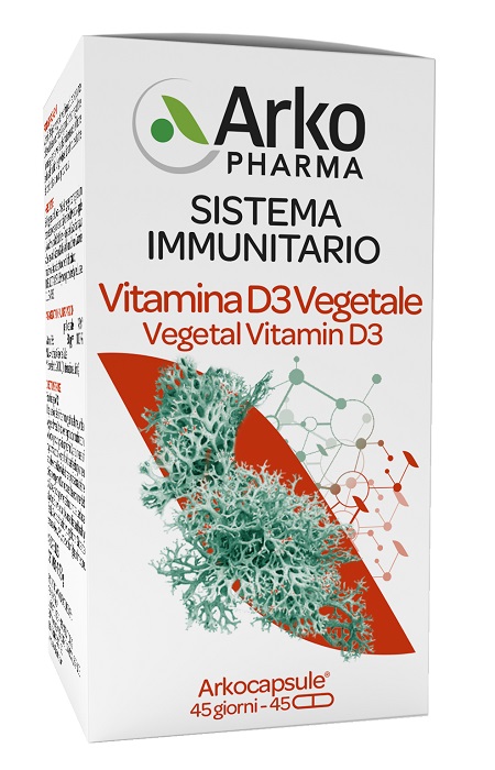 ARKOCPS VITAMINA D3 VEGETALE 45 CAPSULE - fitfarma.it