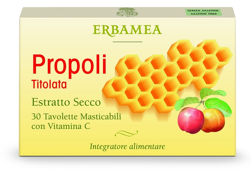 PROPOLI TITOLATA 30 TAVOLETTE MASTICABILI - fitfarma.it