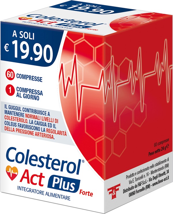 COLESTEROL ACT PLUS FORTE 60 COMPRESSE - fitfarma.it