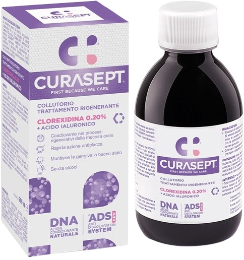 CURASEPT COLLUTORIO ADS DNA TRATTAMENTO RIGENERANTE 200 ML - fitfarma.it