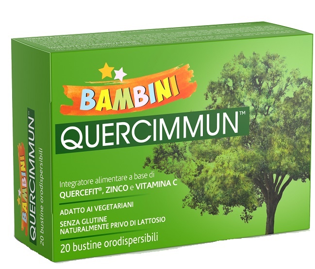 QUERCIMMUN BAMBINI 20 BUSTINE OROSOLUBILI - fitfarma.it