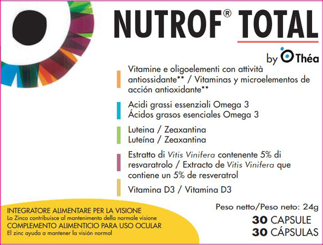 NUTROF TOTAL 30 CAPSULE - fitfarma.it