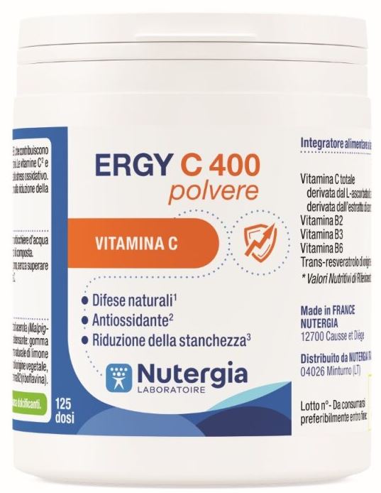 ERGY C 400 POLVERE 125 G - fitfarma.it