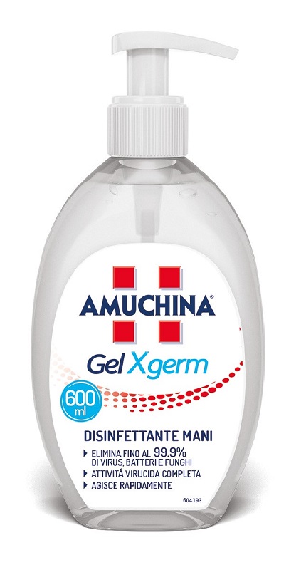 AMUCHINA GEL X-GERM DISINFETTANTE MANI 600 ML IT - fitfarma.it