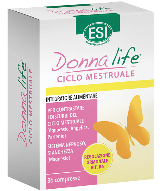 ESI DONNA LIFE CICLO MESTRUALE 36 COMPRESSE - fitfarma.it