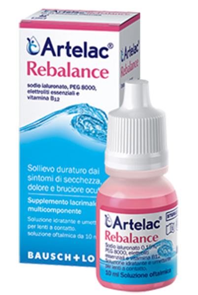 ARTELAC REBALANCE GOCCE OCULARI MULTIDOSE SENZA CONSERVANTI 10 ML - fitfarma.it