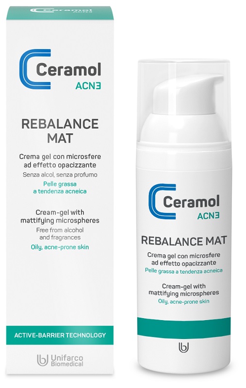 CERAMOL ACN3 REBALANCE MAT 50 ML - fitfarma.it