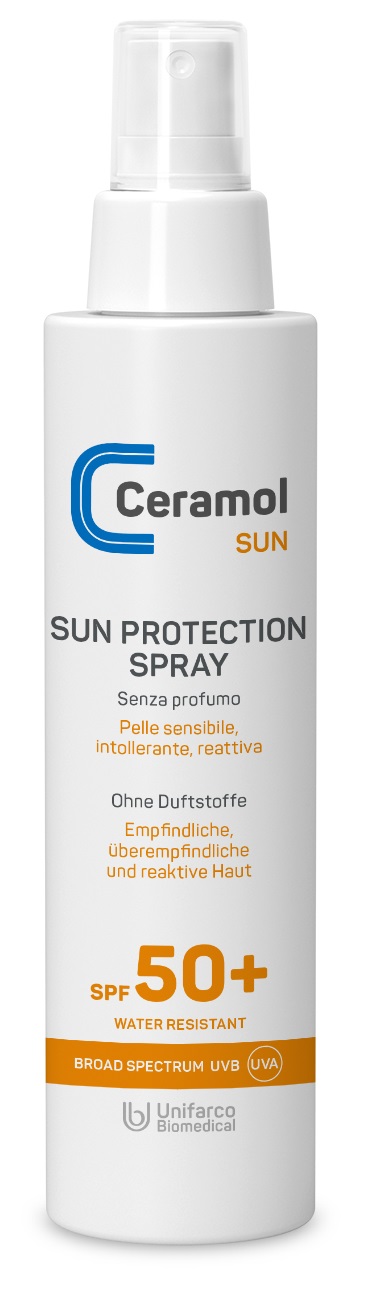 CERAMOL SUN PROTECTION SPRAY SPF50+ 150 ML - fitfarma.it