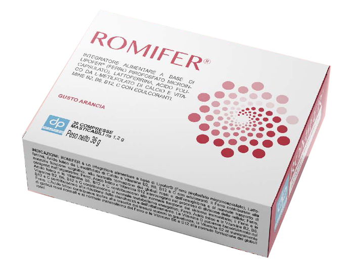 ROMIFER 30 COMPRESSE MASTICABILI - fitfarma.it