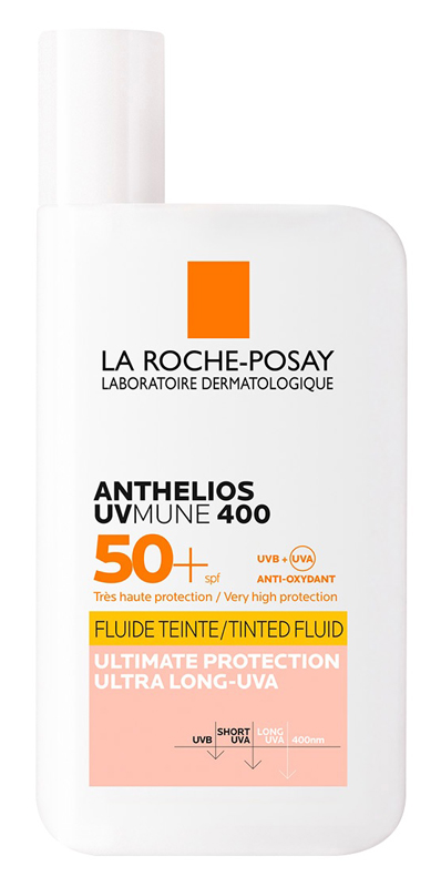 ANTHELIOS UVMUNE FLUIDO INVISIBILE SPF50+ COLORATO 50 ML - fitfarma.it