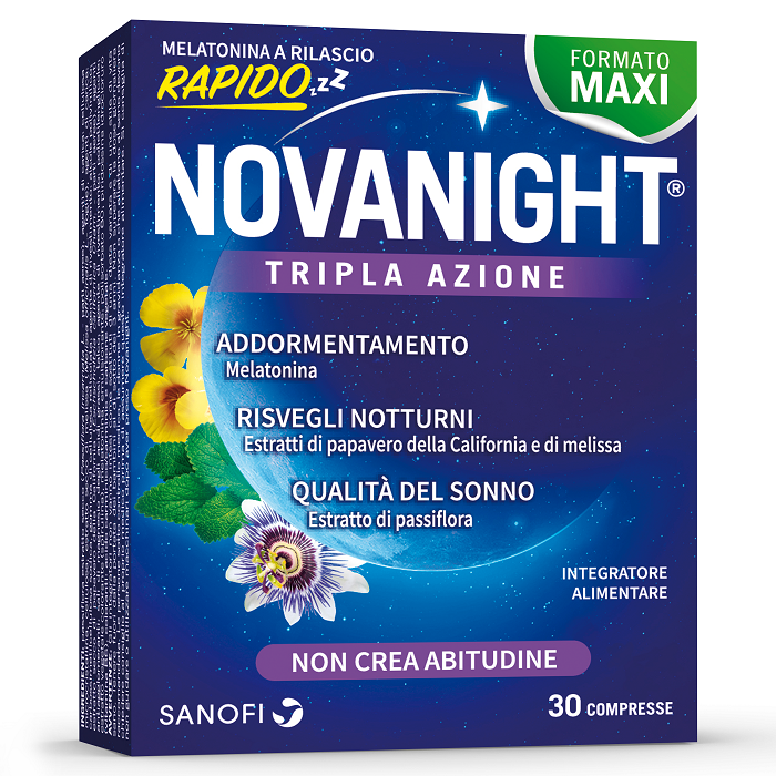 NOVANIGHT 30 COMPRESSE RILASCIO RADIDO NEW - fitfarma.it