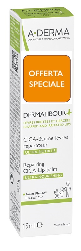DERMALIBOUR + CICA BALSAMO LABBRA 15 ML - fitfarma.it