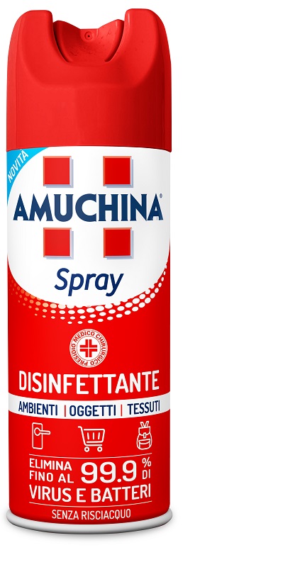 AMUCHINA SPRAY AMBIENTI OGGETTI TESSUTI 400 ML - fitfarma.it