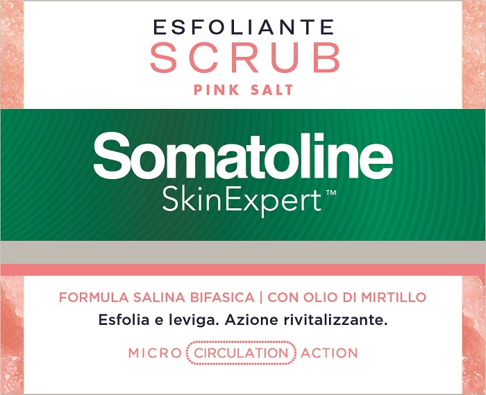 SOMATOLINE SKIN EXPERT SCRUB PINK SALT 350 G - fitfarma.it