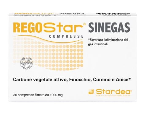 REGOSTAR SINEGAS 30 COMPRESSE - fitfarma.it