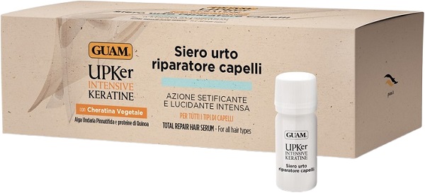 GUAM UPKER INTENSIVE KERATINE SIERO URTO RIPARATORE CAPELLI 8 FIALE - fitfarma.it