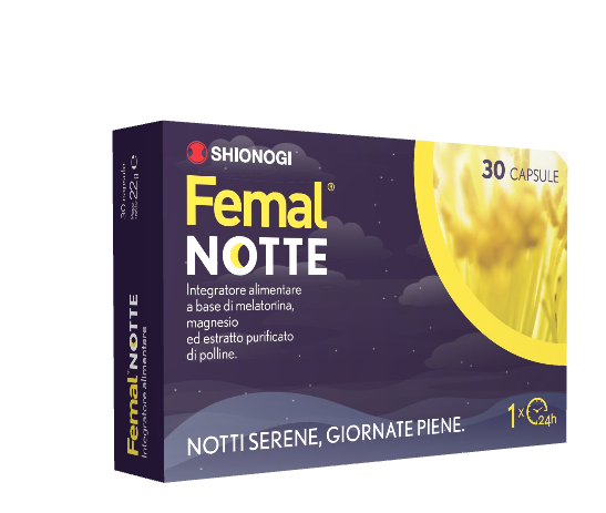 FEMAL NOTTE 30 CAPSULE - fitfarma.it