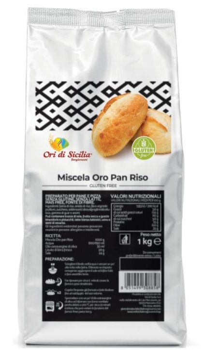 ORI DI SICILIA MIX ORO PAN RISO 1 KG - fitfarma.it