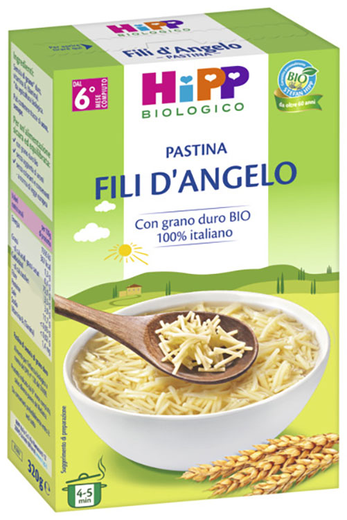 HIPP BIO PASTINA FILI D'ANGELO 320 G - fitfarma.it