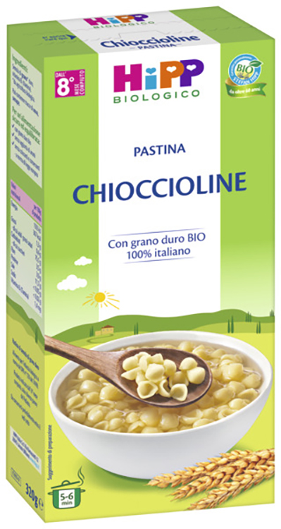 HIPP BIO PASTINA CHIOCCIOLINE 320 G - fitfarma.it