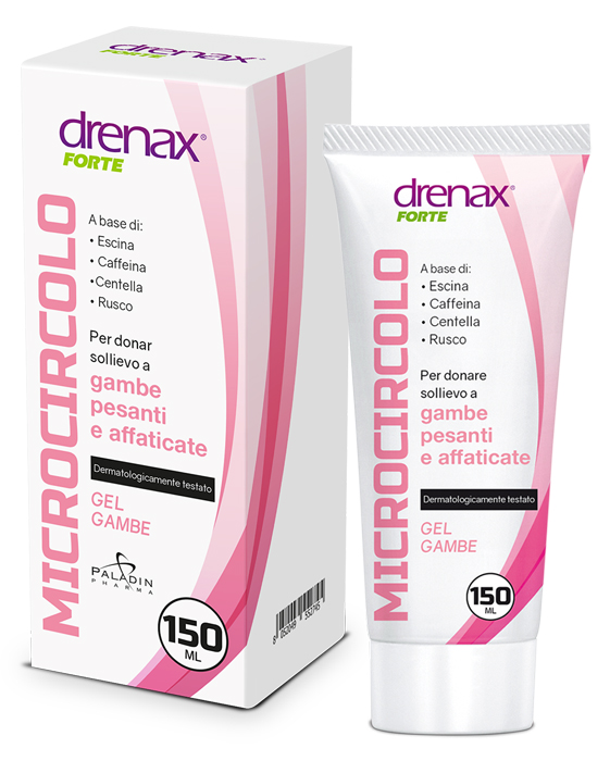 DRENAX FORTE MICROCIRCOLO GEL 150 ML - fitfarma.it