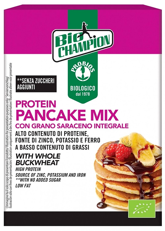 BIOCHAMPION PROTEIN PANCAKE MIX 200 G - fitfarma.it