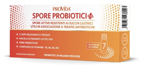 PROVIDA PROBIOTICI PLUS 20 MILIARDI 7 FLACONCINI X 8 ML - fitfarma.it