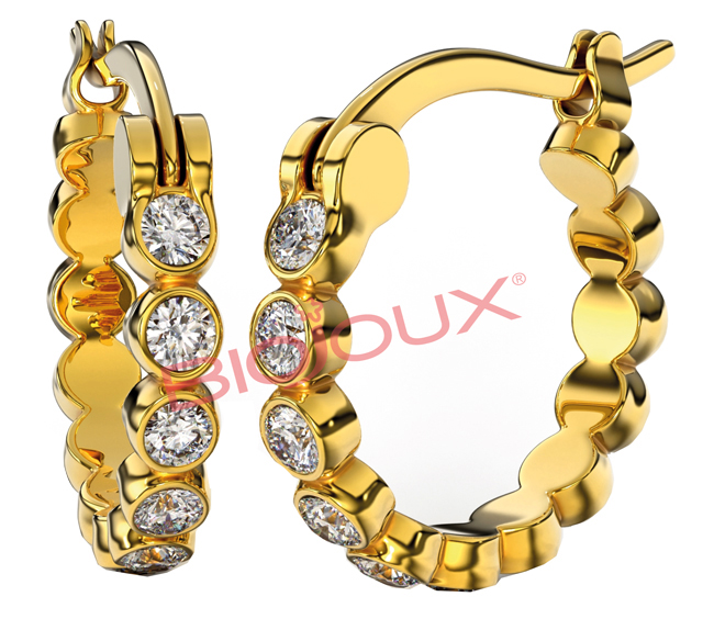 BJT238 ORECCHINO ANNA HOOP GP - fitfarma.it