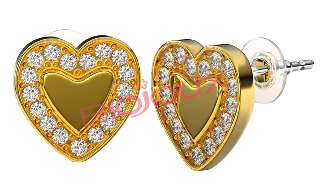 BJT250 ORECCHINO LOVE ME HEART GP - fitfarma.it