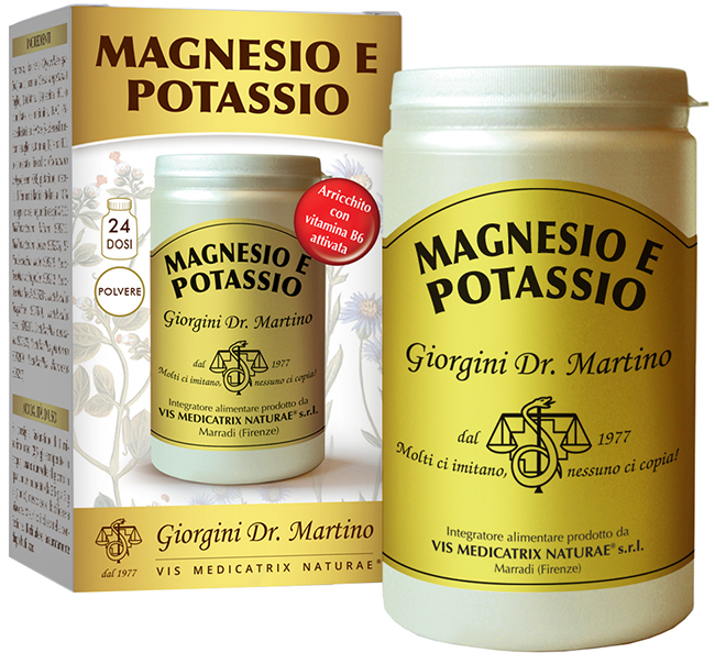MAGNESIO E POTASSIO POLVERE 360 G - fitfarma.it