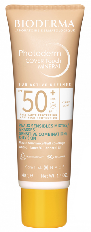 PHOTODERM COVER TOUCH MINERAL CLAIRE SPF50+ 40 ML - fitfarma.it