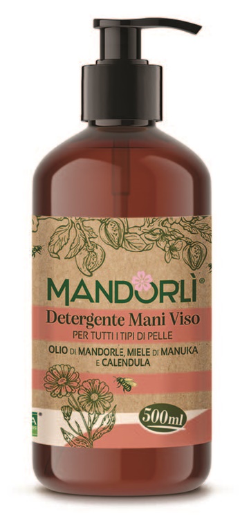 MANDORLI DETERGENTE MANI VISO PER TUTTI I TIPI DI PELLE 500 ML - fitfarma.it