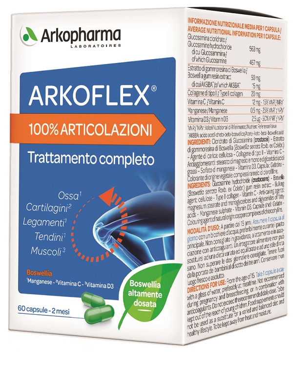 ARKOFLEX 100% ARTICOLAZIONI 60 CAPSULE - fitfarma.it