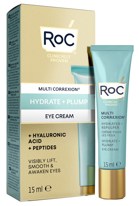 ROC MULTI CORREXION HYDRATE+ PLUMP CREMA OCCHI 15 ML - fitfarma.it
