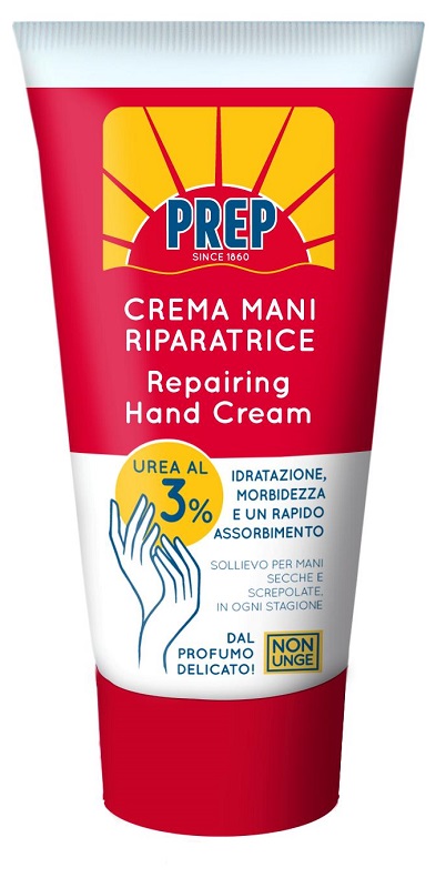 PREP CREMA MANI RIPARATRICE UREA AL 3% 75 ML - fitfarma.it